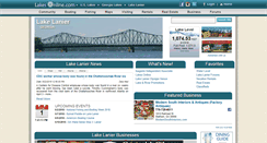 Desktop Screenshot of discoverlanier.com